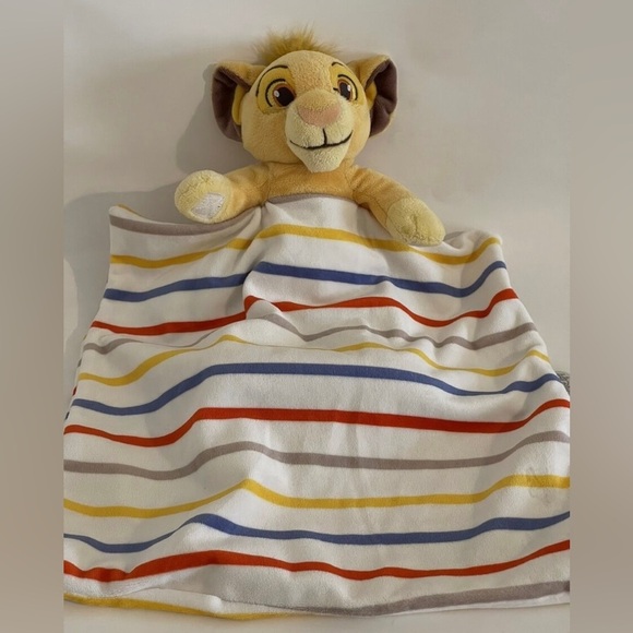 Disney Baby Simba Security Blanket Disney Store Lion King - Picture 1 of 1